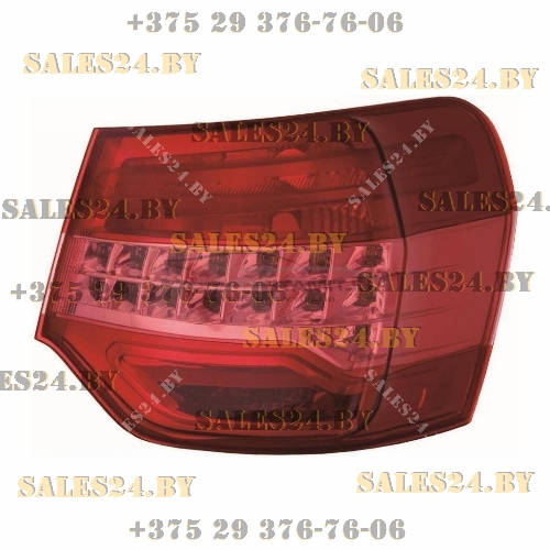 Фонарь задний правый красный/красный P21/5W/P21W/P21W (4ДВ.) CITROEN C5 2008-2011 | DEPO / Тайвань