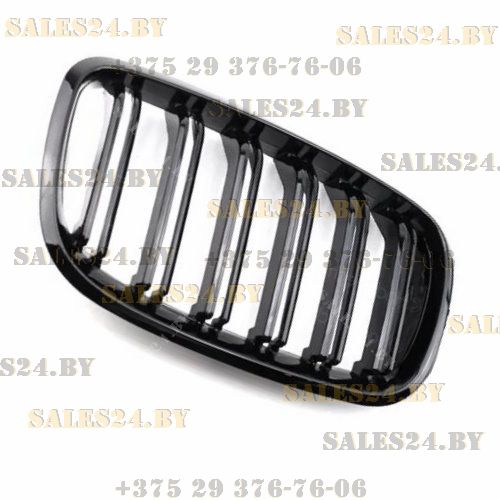 Решетка радиатора в капот полностью черная ТЮНИНГ 07-13 правая BMW X5 F15 2012-2018 | AVG / Чехия — Тайвань — Китай