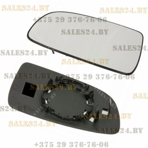Стекло правого зеркала с подогревом Chevrolet Aveo T255 хетчбек (2008-) / Chevrolet Aveo T250 (2006-) | POLCAR / Польша