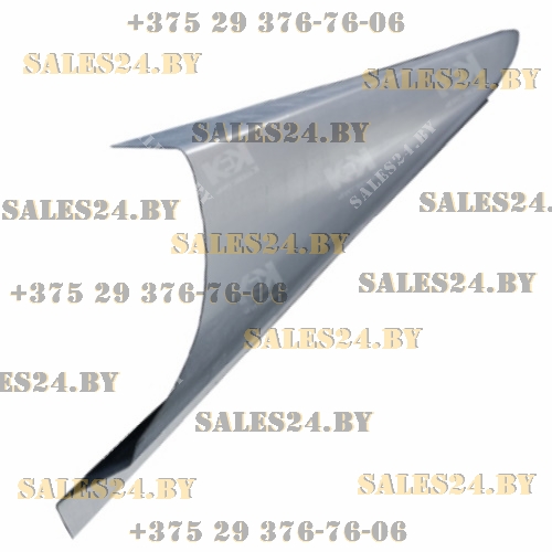 Порог (1,0 мм, ОЦИНК) правый DAEWOO TACUMA 2000-2008 | Кузовсталь / Беларусь
