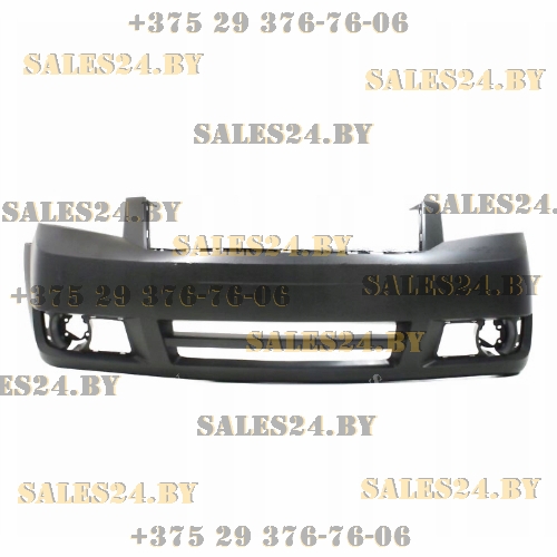 Бампер передний с отв. противотуманок 3.8 грунтованный DODGE CARAVAN 2007-2010 | AVG / Чехия - Тайвань - Китай