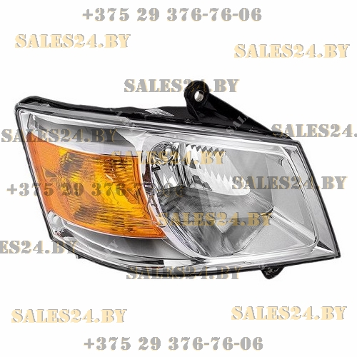 Фара передняя механический корректор левая (США) DODGE CARAVAN 2007-2010 | TYC / Тайвань