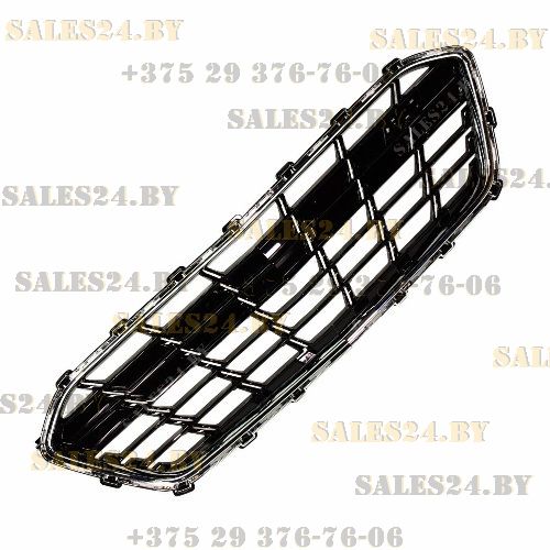 Решетка бампера переднего верхняя + хром = 23504350 CHEVROLET CRUZE 2016-2020 | AVG / Чехия - Тайвань - Китай