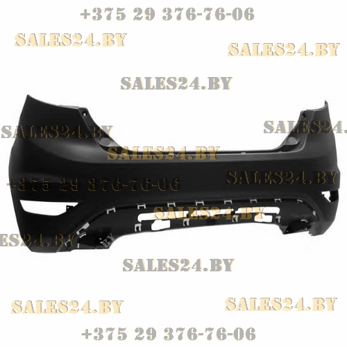 Бампер задний серый (ХЭТЧБЭК) FORD FIESTA 2008-2012 | AVG / Чехия - Тайвань - Китай
