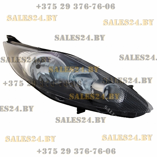 Фара передняя правая с электрокорректором тёмная FORD FIESTA 2008-2012 | TYC / Тайвань