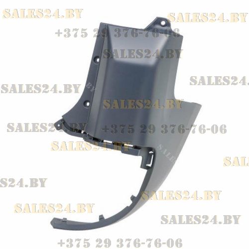 Бампер задний правая часть (угол) PEUGEOT PARTNER 2002-2008 / CITROEN BERLINGO 2002-2008 | PSA / Оригинал