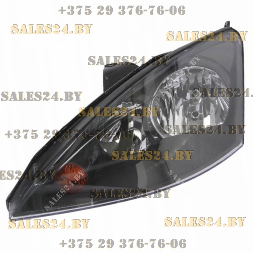 Фара передняя левая внутри черная FORD FOCUS 2001-2004 | DEPO / Тайвань