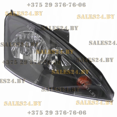 Фара передняя правая внутри черная FORD FOCUS 2001-2004 | DEPO / Тайвань
