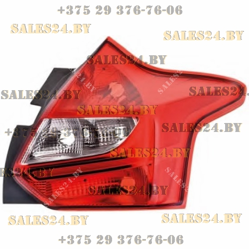 Фонарь задний правый наружный (ХЭТЧБЭК) FORD FOCUS 2011-2015 | DEPO / Тайвань