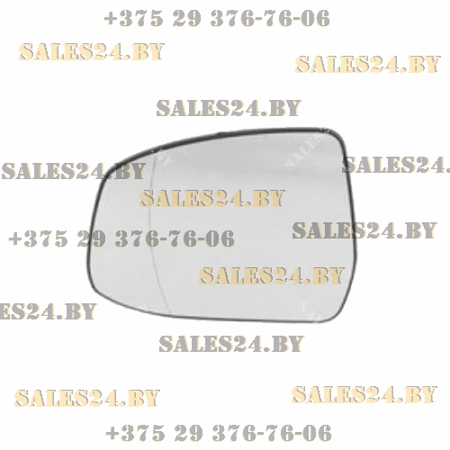 Зеркальный элемент с рамкой и подогревом асферический левый FORD MONDEO 2007-2010 / FORD FOCUS 2008-2011 | AVG / Чехия - Тайвань - Китай