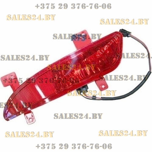 Фонарь противотуманный в Бампер задний левый (СЕДАН/ХЭТЧБЭК) GEELY EMGRAND EC7 SD / HB 2012-2015 | AVG / Чехия - Тайвань - Китай