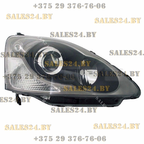 Фара передняя электрорегулировка правая (ЕВРОПА ХЭТЧБЭК) HONDA CIVIC 2004-2005 | TYC / Тайвань