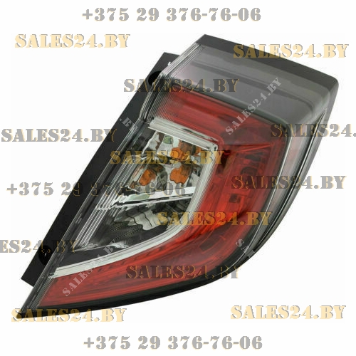 Фонарь задний наружный LED правый (США ХЭТЧБЭК) HONDA CIVIC 2016-2020 | TYC / Тайвань