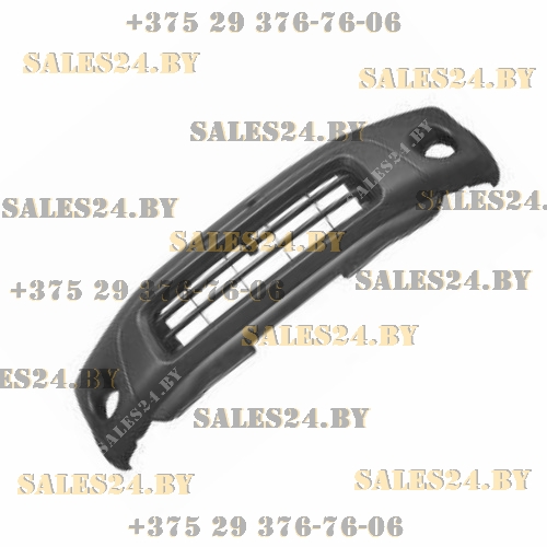 Бампер передний черный HONDA CR-V 1995-1999 | AVG / Чехия - Тайвань - Китай