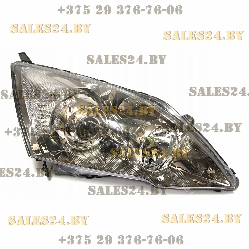 Фара передняя правая хромированный отражатель темная HB3/H1 HONDA CR-V 2007-2012 | TYC / Тайвань