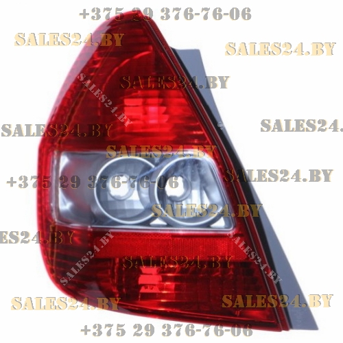 Фонарь задний наружный левый на 4 лампочки HONDA JAZZ 2002-2008 | DEPO / Тайвань