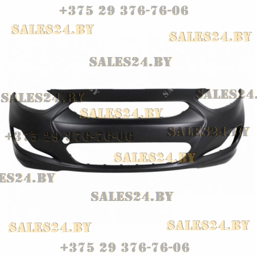 Бампер передний матовый черный (СЕДАН) HYUNDAI ACCENT / SOLARIS 2011-2014 | TYG / Тайвань 2 Бампер передний матовый черный (СЕДАН) HYUNDAI ACCENT / SOLARIS 2011-2014 | TYG / Тайвань 1