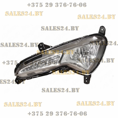 Фара противотуманная LED левая HYUNDAI SOLARIS 2011-2014 | AVG / Чехия - Тайвань - Китай
