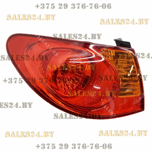 Фонарь задний наружный левый (СЕДАН) HYUNDAI ELANTRA 2007-2010 | AVG / Чехия - Тайвань - Китай