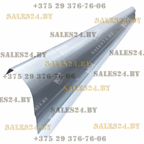 Порог (0,8 мм, ОЦИНК) правый HYUNDAI GETZ 2002-2009 | Кузовсталь / Беларусь