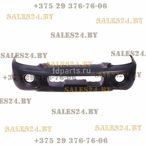 Бампер передний с отв. под поворотники (США) HYUNDAI SANTA FE 2001-2006 | TYG / Тайвань