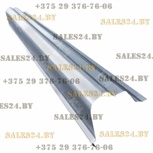 Порог (0,8 мм, ОЦИНК) левый (полный профиль, до резинки) HYUNDAI SANTRO 1998-2003 | Кузовсталь / Беларусь