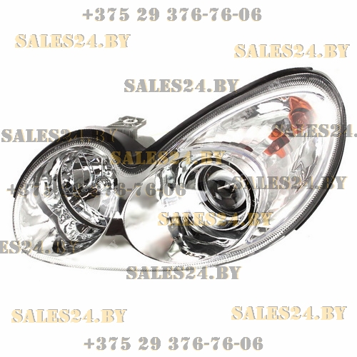 Фара передняя левая с механическим корректором (ТаГаз 04-12) HYUNDAI SONATA 2001-2004 | AVG / Чехия - Тайвань - Китай