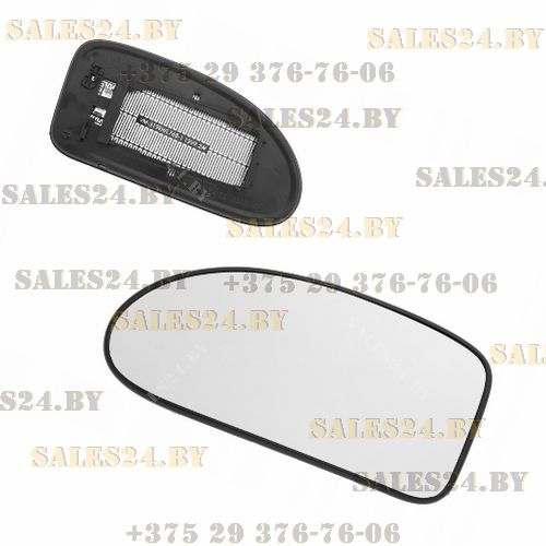 Стекло левого зеркала с подогревом Ford Focus - 1 поколение (1998-2001) (2001-) | POLCAR / Польша