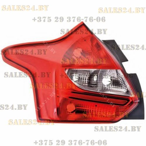 Фонарь задний левый FORD: FOCUS - 04/11- (внешн) (хэтчбэк) | DEPO / Тайвань