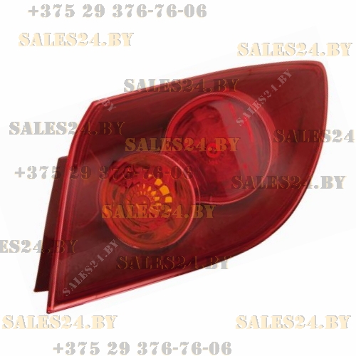 Фонарь задний правый красный (5 ДВ.) MAZDA 3 BK 2003-2006 | DEPO / Тайвань