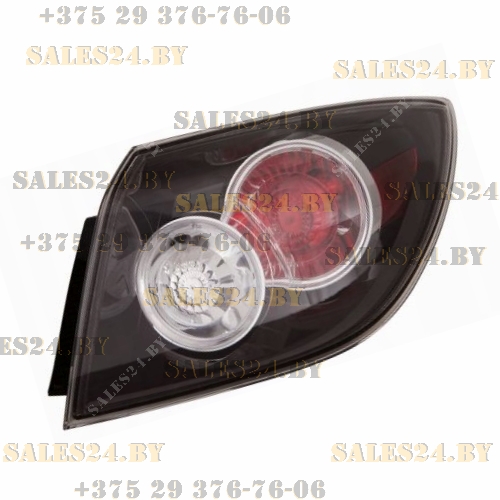 Фонарь задний правый наружный кроме SPORT (ХЭТЧБЭК) MAZDA 3 BK 2006-2008 | DEPO / Тайвань