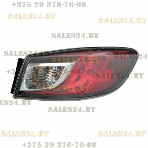 Фонарь задний правый внешний красный W21/5W/WY21W (СЕДАН) MAZDA 3 BL 2009-2013 | DEPO / Тайвань