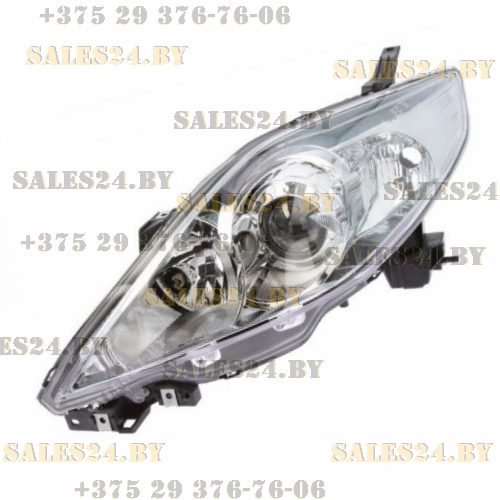 Фара передняя левая с моторчиком, темная MAZDA 5 2005-2008 | DEPO / Тайвань