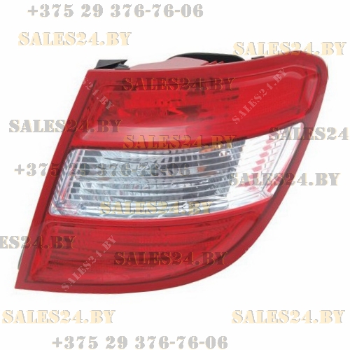 Фонарь задний правый тёмный (УНИВЕРСАЛ) MERCEDES C W204 2007-2010 | TYC / Тайвань 2 Фонарь задний правый тёмный (УНИВЕРСАЛ) MERCEDES C W204 2007-2010 | TYC / Тайвань 1