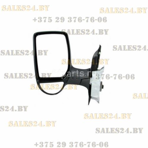 Зеркало левое электрическое с подогревом (короткий кронштейн) Ford Transit Mark 7 (2006-2013) / Ford Transit Mark 6 (2000-2005) | POLCAR / Польша