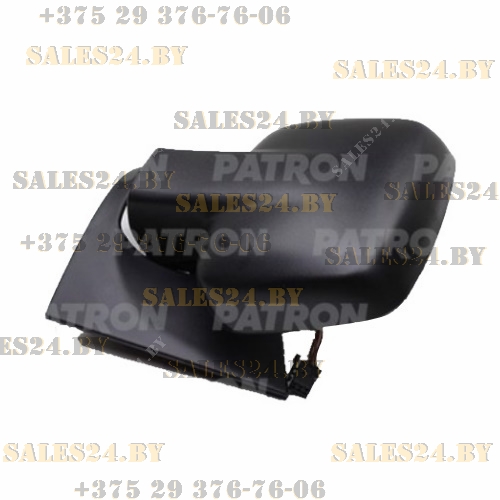 Зеркало в сборе левое электрическое, с подогревом, выпуклое MERCEDES VITO W638 1996-2003 | PATRON / Китай