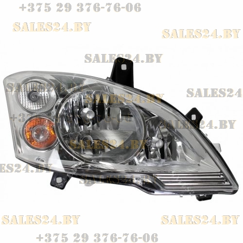Фара передняя правая под электрокорректор с моторчиком MERCEDES VITO / VIANO W639 2010-2014 | TYC / Тайвань