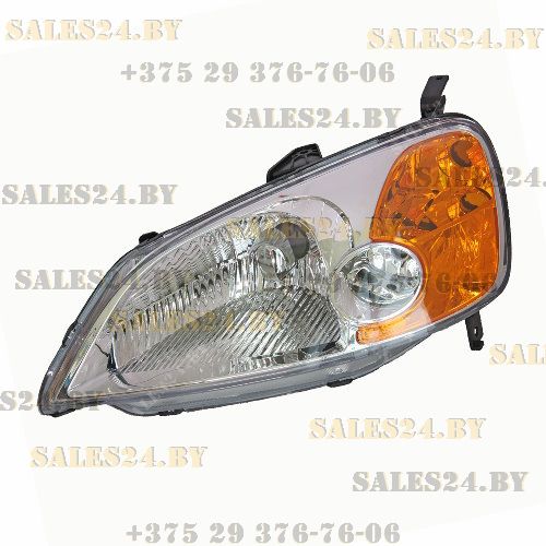 Фара передняя левая с ЭК HONDA: CIVIC 03-04 | DEPO / Тайвань