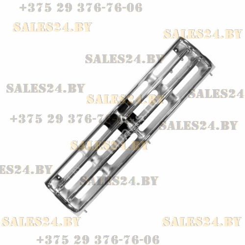 Решетка радиатора серебристо-черная хромированная MITSUBISHI PAJERO 2 V20 / V30 / V40 1998-2004 | TYG / Тайвань