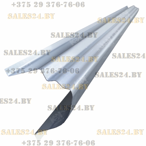Порог (0,8 мм, ОЦИНК) правый (полный профиль, до резинки) NISSAN LAUREL 1997-2003 | Кузовсталь / Беларусь