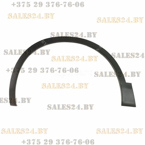 Накладка арки переднего левого крыла черная NISSAN QASHQAI 2006-2010 | TYG / Тайвань