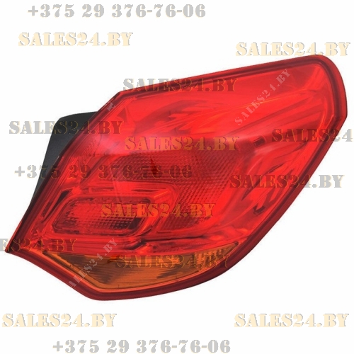 Фонарь задний правый хромированный (ХЭТЧБЭК 5 ДВ.) OPEL ASTRA J 2009-2015 | TYC / Тайвань