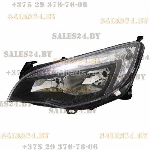 Фара передняя левая с электрокорректором OPEL ASTRA J 2009-2012 | TYC / Тайвань