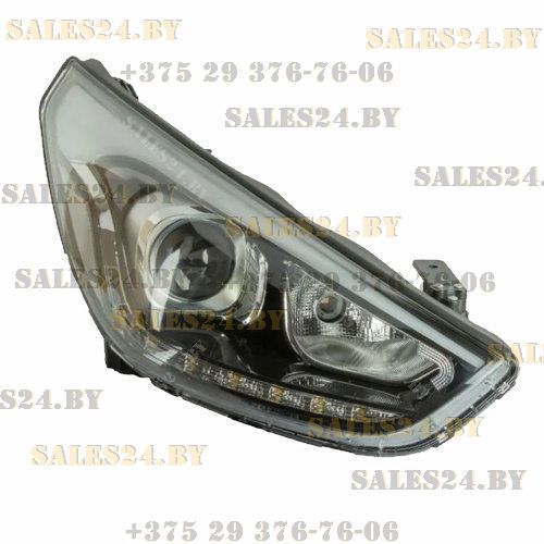 Фара передняя электрорегулировка XENON/LED правая (США) HYUNDAI IX35 2014-2016 / HYUNDAI TUCSON 2014-2016 | AVG / Чехия - Тайвань - Китай