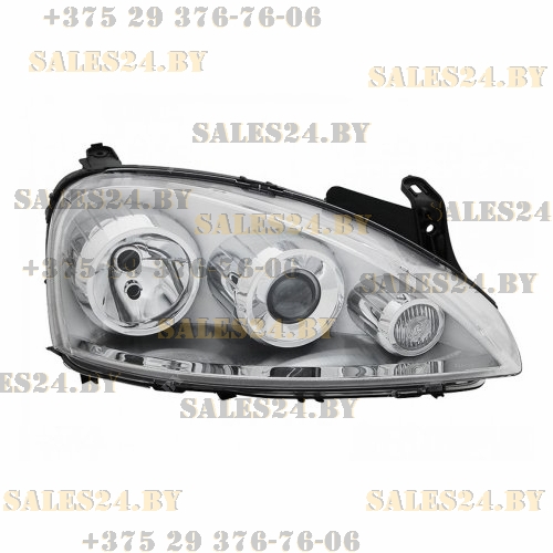 Фара передняя правая с электрокорректором OPEL CORSA C 2003-2006 | DEPO / Тайвань