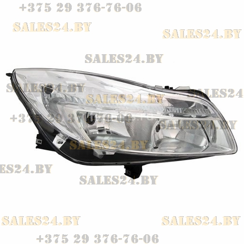 Фара передняя правая с электрокорректором лампа: H7, H1, PY21W, OPEL INSIGNIA 2008-2013 | DEPO / Тайвань