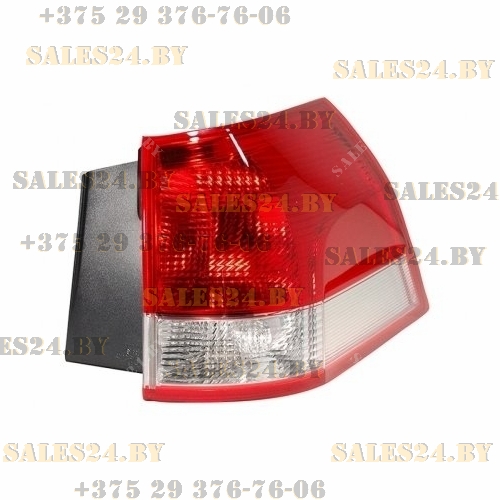 Фонарь задний правый красно-белый (УНИВЕРСАЛ) OPEL VECTRA C 2002-2005 | DEPO / Тайвань