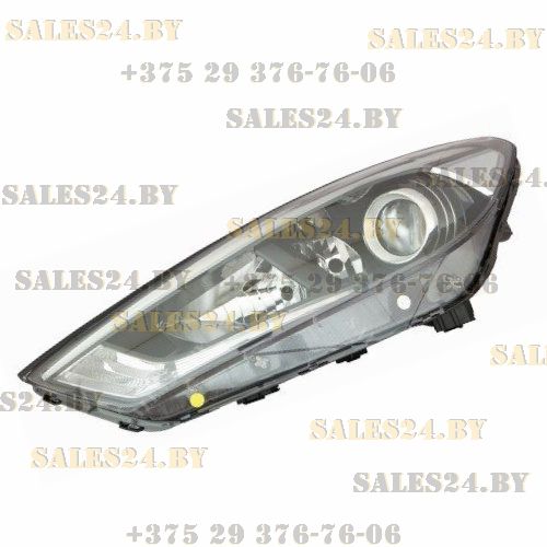 Фара передняя электрорегулировка черный отражатель H7*3/PY21W/LED правая HYUNDAI TUCSON 2015-2018 | AVG / Чехия - Тайвань - Китай