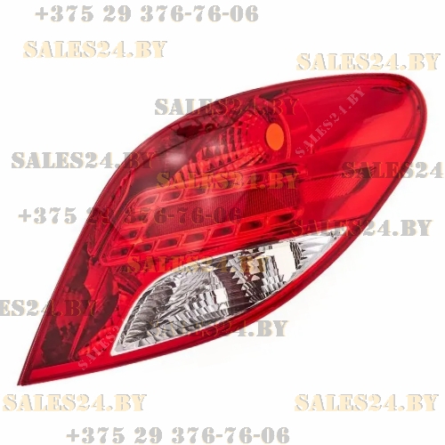 Фонарь задний правый с LED (ХЭТЧБЭК) PEUGEOT 207 2009-2012 | TYC / Тайвань