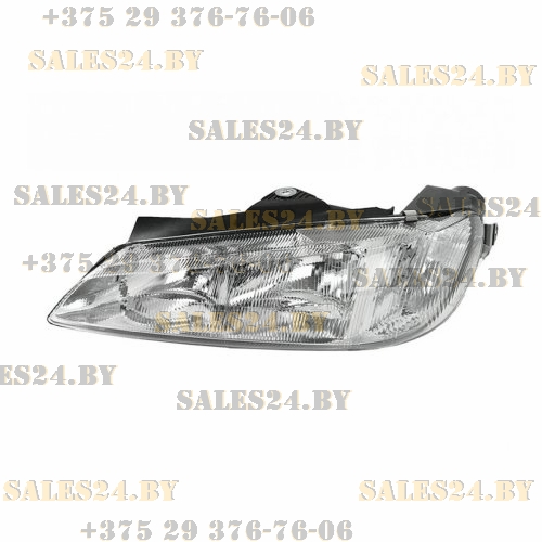 Фара передняя левая с электрокорректором PEUGEOT 406 1995-1999 | TYC / Тайвань